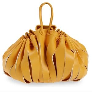 NWT $390 Simon Miller Vegan Slit Scrunch in SUNSET ORANGE!